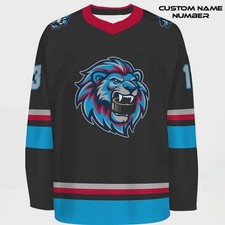 Personalized Pee Dee IceCats Hockey Shirt 2025-26 Home Version Fullsize