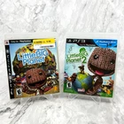 Little Big Planet 1 & 2 PS3 PlayStation 3 Game Bundle Lot of 2 Tested/Working