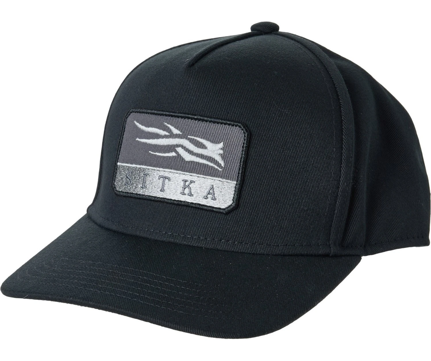 *SALE* SITKA Gear CREST PATCH High-Pro Snap Back Hat Baseball Cap Black