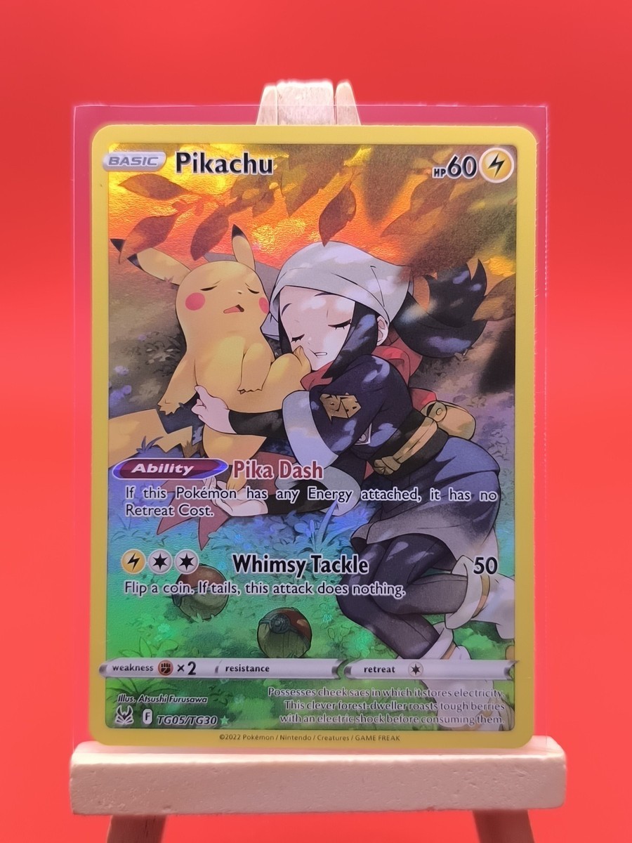 Pikachu TG05/TG30 Lost Origin Trainer Gallery Ultra Rare Pokemon