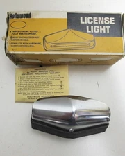 License Plate Light Hollywood Accessories Model 52 IOB NOS from 1968 #2