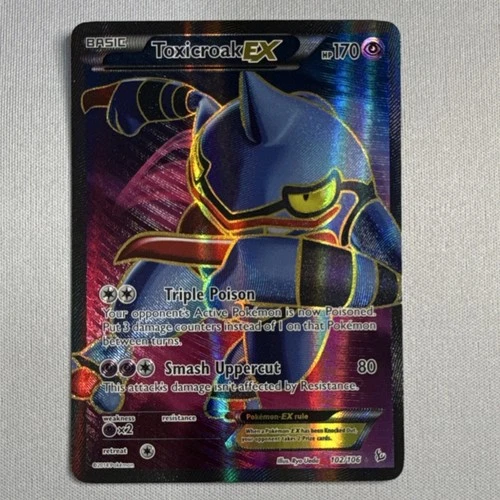 Toxicroak-EX Flashfire #102