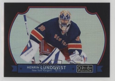 2014 O-Pee-Chee Platinum Retro Black Rainbow /100 Henrik Lundqvist #68 HOF 0o5t