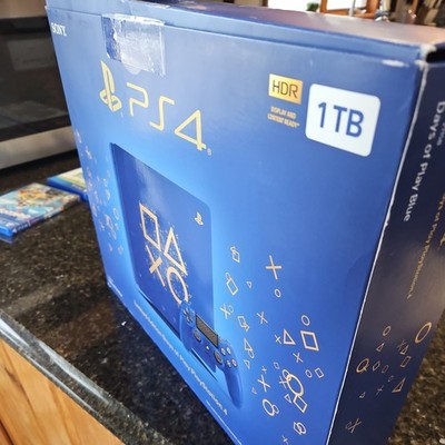 PS4 PlayStation 4 Console Days of Play Limited Edition Sony Lot