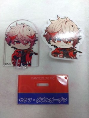 Gacha Capsule Toy Nijisanji Chocolate Egg Figur Toy Plus 2 Seraph Dazzle