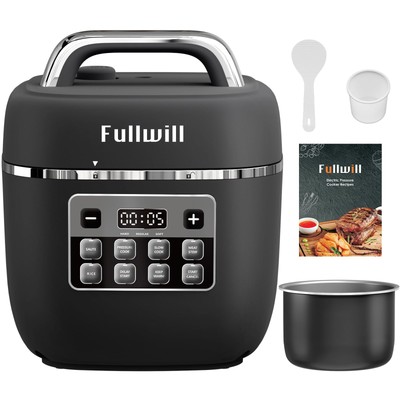 Pressure Cooker Lite, Slow Cooker, Rice, Sauté, Warmer, Olla de Presion Nonst...