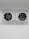 2 oz Silver Christmas Rounds 2025 Merry Christmas – Santa & Nativity –Proof-Like