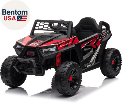12V Kids Ride on Car, Electric Off-Road UTV Truck with Forward and Reverse Funct
