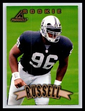1997 Pinnacle #164 Darrell Russell Rookie Card RC Oakland Raiders. rookie card picture