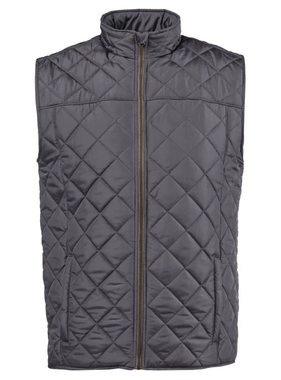 Magellan Outdoors Men's Campfire Quilted Vest Sz. Small NEW CASTLEROCK GREY