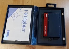 Master System, F16-Fighter Game, Boxed with Manual, Great Condition