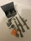 GI JOE 1960S/70S EMPIRE JEEP WEAPONS AND ACCESSORIES LOT VINTAGE