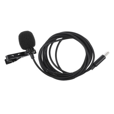 USB-C Lavalier-Mikrofon-Mikrofon-Telefon-Mikrofon-Aufzeichnungsmikrofon