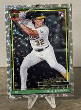 2026 Topps Series 1 T91-6 Colby Thomas Crackle FoilParallel Oakland Athletics RC