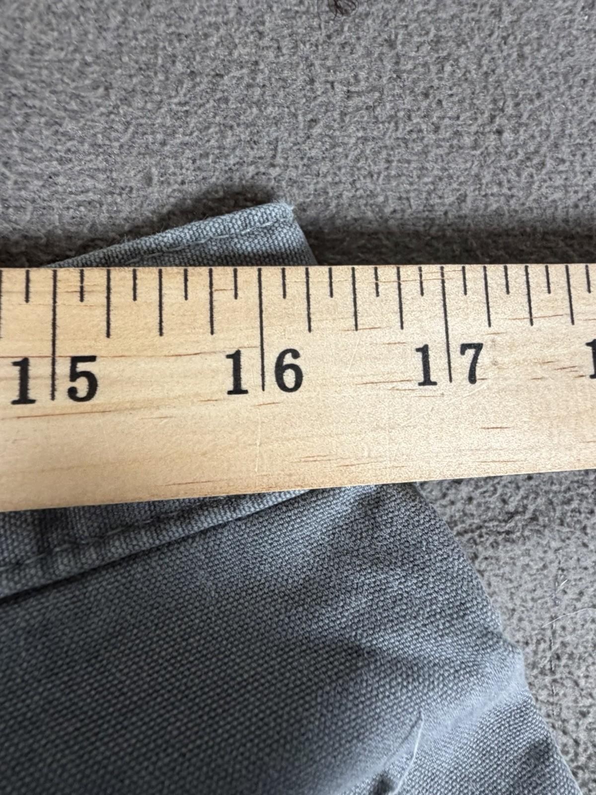 Carhartt B151 Gray Work Pants Mens 36x32 Loose Original Fit Canvas Utility thumbnail 9