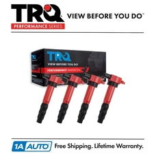 TRQ Performance Ignition Coil Set Fits Mitsubishi