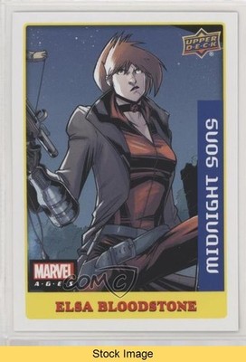 2020 Upper Deck Marvel Ages Premium Parallel Elsa Bloodstone #65 READ 4rs