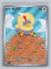 Rufflet 154/086 Pokémon TCG Illustration Rare SV: Black Bolt Near Mint on eBay