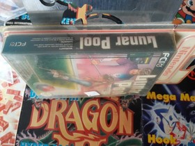 Jeu LUNAR POOL NEUF SOUS BLISTER RIGIDE Nes Nintendo en FRA Complet Scell&eacute; 