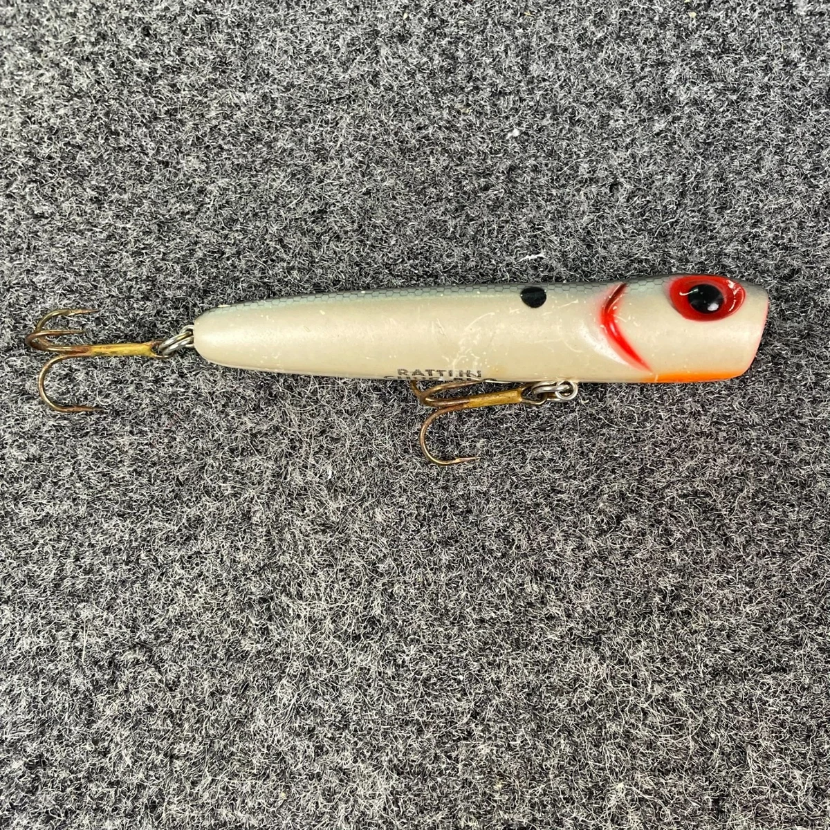 Vintage Storm Pre Rapala Bug Plug AK 121 Walleye Bass Fishing Vintage Storm Pre Rapala Bug Plug AK 121 Walleye Bass Fishing