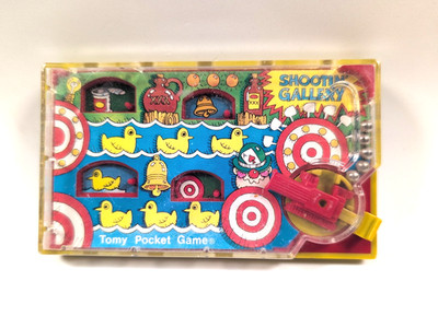 Tomy Pocket Game Shooting Gallery 1976 Vintage Handheld Toy #7029 Japan