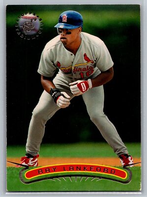 Ray Lankford 1996 Stadium Club BASEBALL #283 St. Louis Cardinals