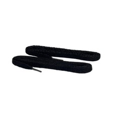 Kiwi Dress Flat Black Shoelaces, 27 Inches - 2 Pairs
