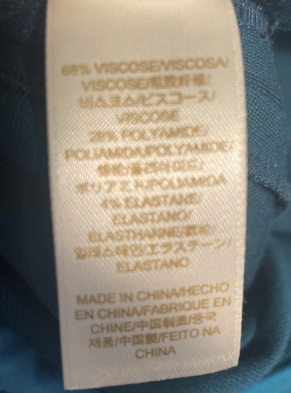 Abito Kate Spade Racquel Shift colorblock blu e verde acqua taglia 8 zip posteriore giorno a notte