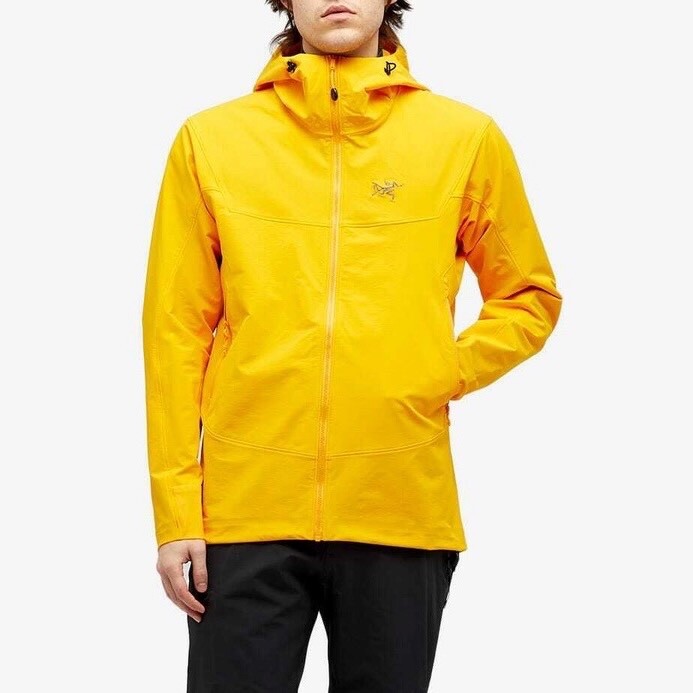 ARC'TERYX Giacca con cappuccio uomo Arc’teryx Gamma Edziza Softshell nuova con etichetta taglia XXL 2XL