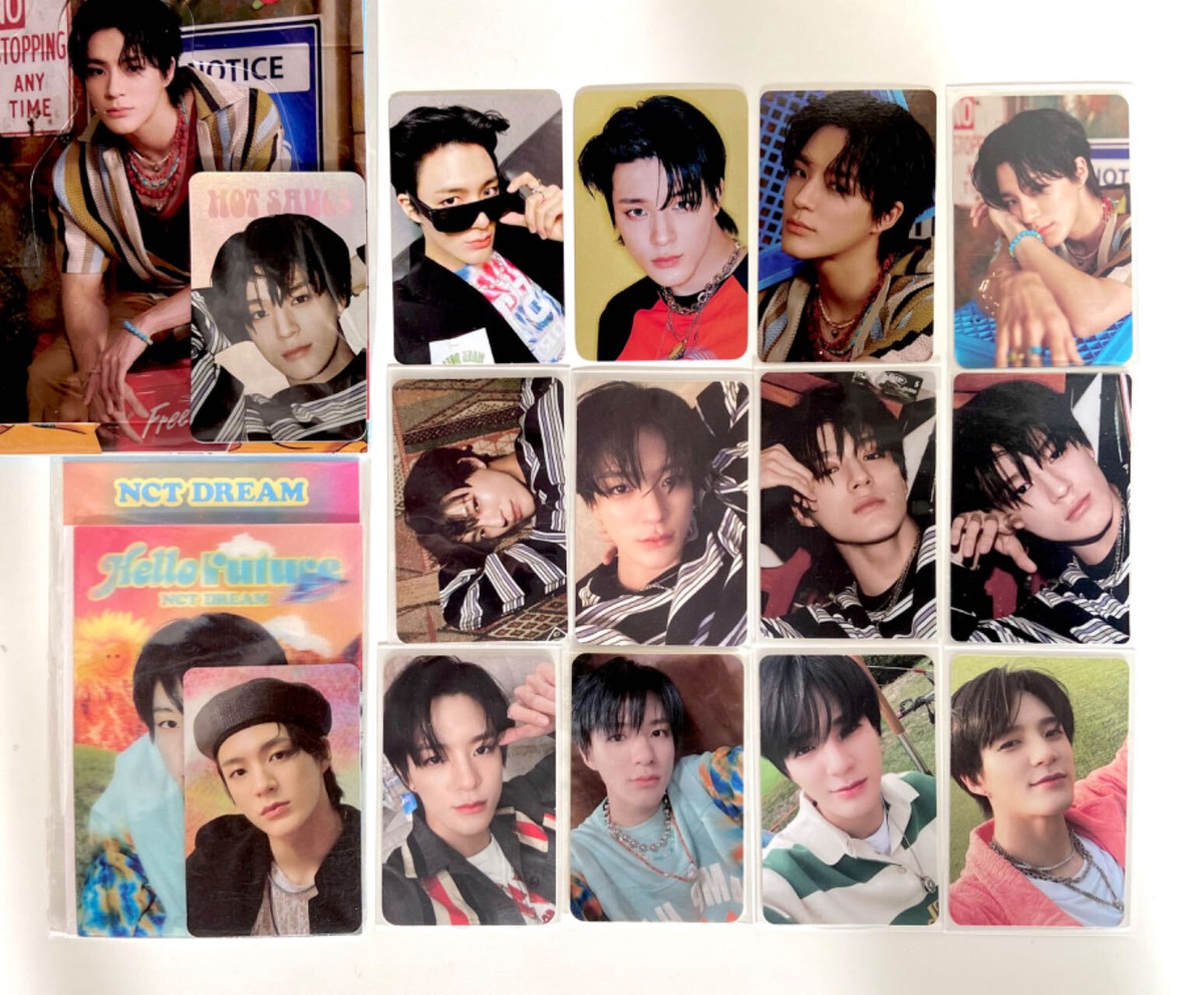 nct ジェノ nct dream hot sauce バインダー トレカ NCT DREAM HOT SAUCE バインダー トレカ ジェノ NCT DREAM、チョンロ