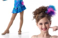 Adult Small Skirt and Headdress ONLY Jazz Tap WHAT MAKES YOU BEAUTIFUL