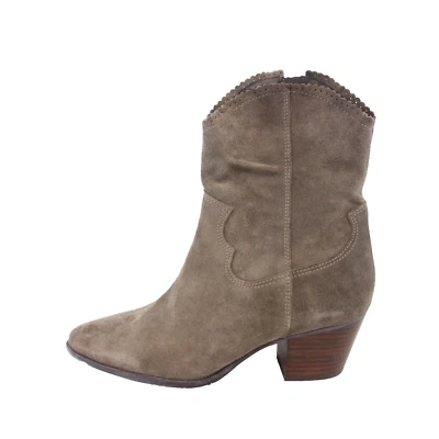 Pedro Miralles Stiefeletten Braun 37 Damen Boots Stiefel Schuhe Wildleder Neu - Bild 1 von 4
