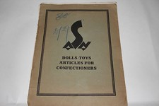 1929 Sales Catalog, "Schelhorn Toys", Dolls Made in Germany, Original 20 pages