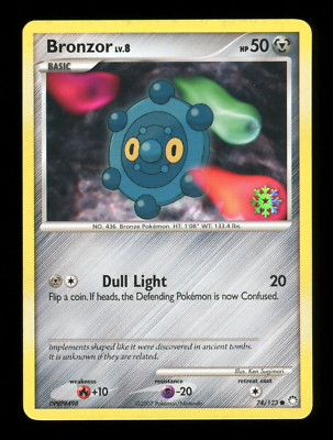 Bronzor - 74/123 - Snowflake Stamped Promo - Countdown Calendar - Pokemon Card