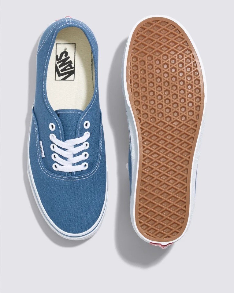 brand new vans authentic mens womens sneakers shoes navy blue 7 8.5 6