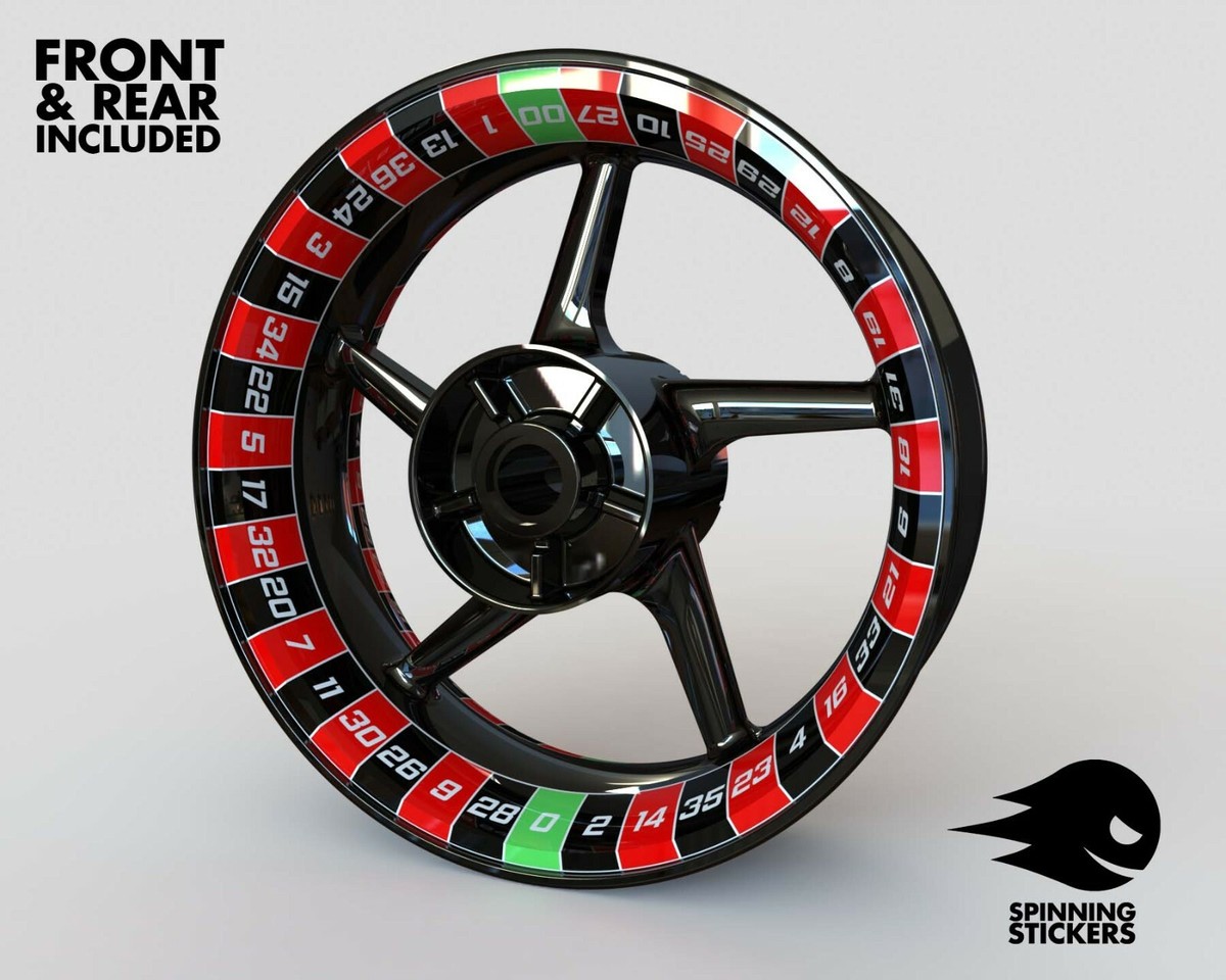 ☆ドリーム2号館☆　ジモティー割引　ローラーステッカー Wheel Stickers Roulette Wheel Rim Tape Motorcycle Decals Graphics