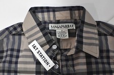 NANGAPARBAT Mens Medium long sleeve dress shirt