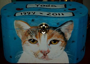 custom cat urn