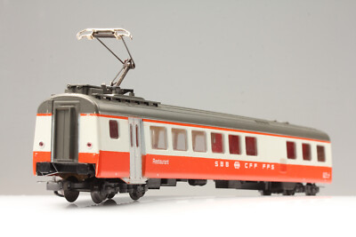 H0 Liliput L886 50 Restaurantwagen SBB CFF FFS 50 85 88-34 000-2 Schmu/Kratz OVP
