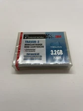 NEW SEALED Imation Travan-3 Minicartridge TR-3  Preformatted 3.2GB Vintage!