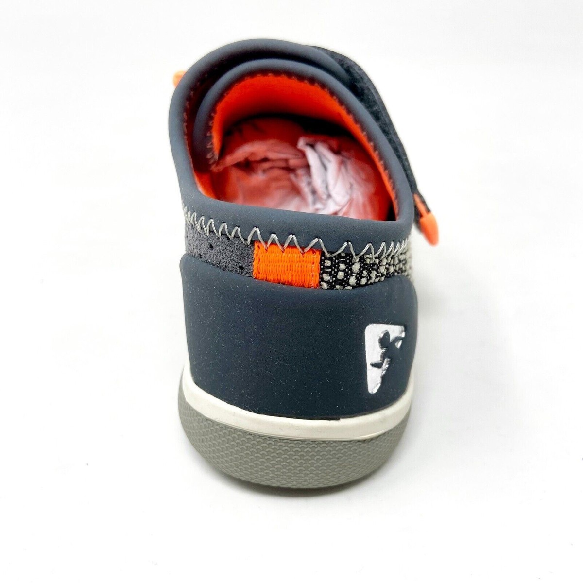 Plae CAM Subterranean Grey Baby Toddler Size Laceless Sneakers