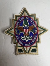 vintage BSA patch - High Road to Adventure - Atlanta Area Camps