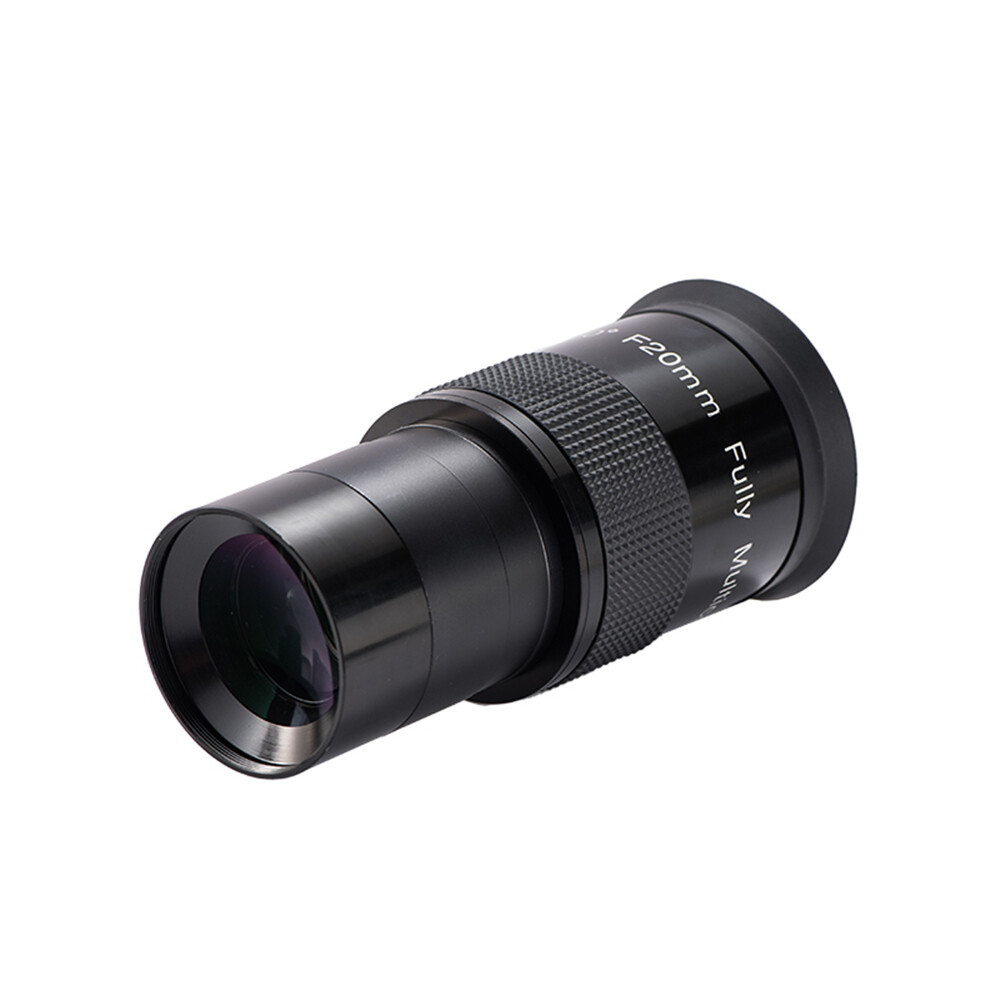 Inch 20mm UW 80 Degree Utra Wide Angel Eyepiece FMC HD Lens for