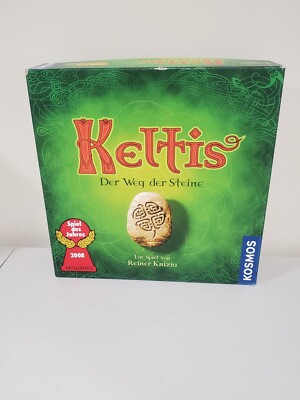 Keltis Board Game by Kosmos - 2008 Version - Reiner Knizia - German Rules