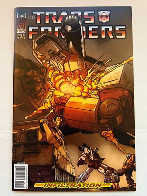 The Transformers: INFILTRATION #5D (IDW Comics, 2006) Cover D Variant HTF