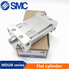 1pcs SMC Flat Cylinder MUB/MDUB32-5-10-15-20-25-30-35-40DZ-50-75-100-125DZ DMZ