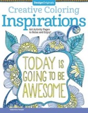 Creative Coloring Inspirations: Art Activity Pages to Rela - VERY GOOD