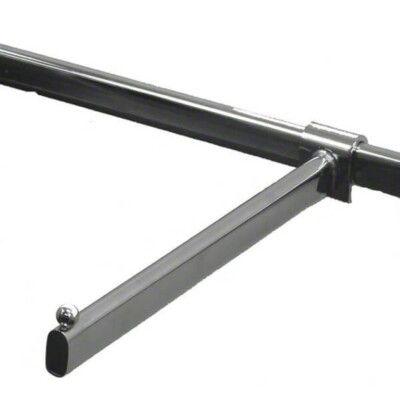Box of 25 x 12'' Straight (300mm) Back Bar Fit Clothes Rail Garment Display Arm