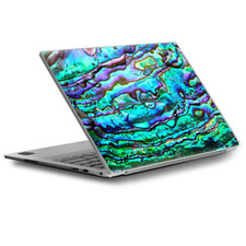 Skins Decal Wrap for Dell XPS 13 Abalone Ripples Green Blue Purple