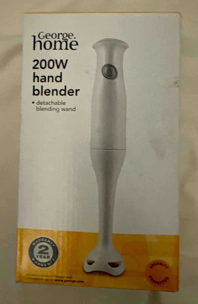 GEORGE. HOME 200W HAND BLENDER DETACHABLE BLEND WAND BRAND NEW FREE DELIVERY UK